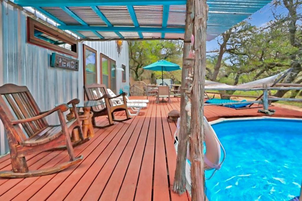 Three Horses Ranch Johnson City Exterior foto